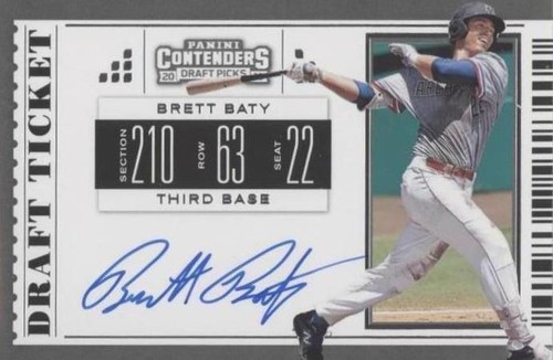 2019 Panini Contenders Draft Picks - Brett Baty #12