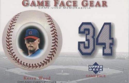 2003 Upper Deck Game Face - Kerry Wood #GG-KW