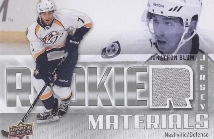 2011-12 Upper Deck - Jonathon Blum #RM-JB