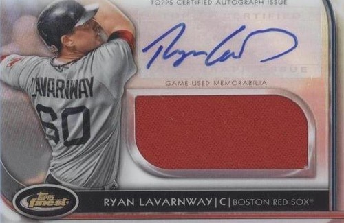 2012 Topps Finest - Ryan Lavarnway #AJR-RL