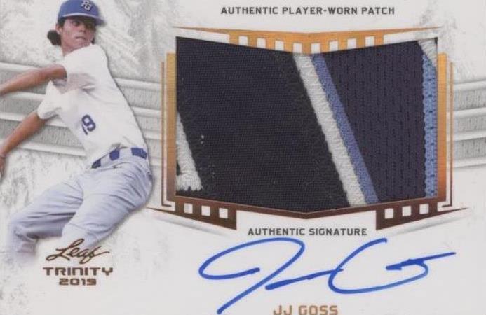 2019 Leaf Trinity - JJ Goss #PA-JJG