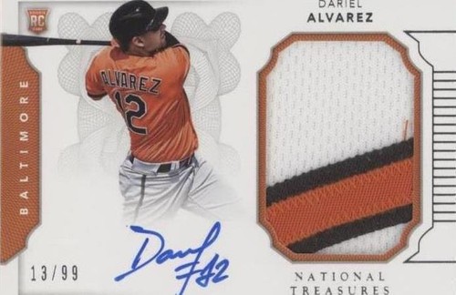 2016 Panini National Treasures - Dariel Alvarez #165