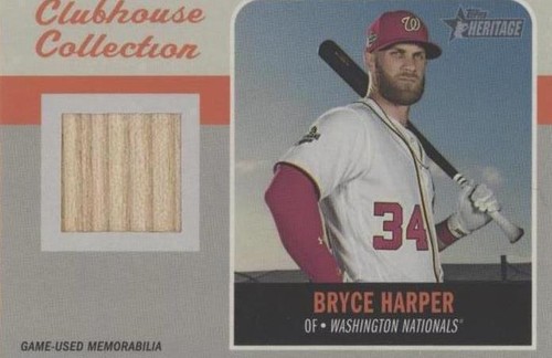 2019 Topps Heritage - Bryce Harper #CCR-BH