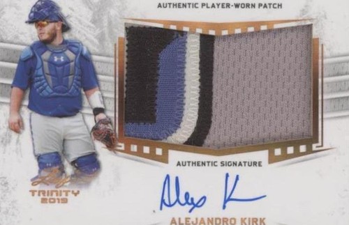 2019 Leaf Trinity - Alejandro Kirk #PA-AK1