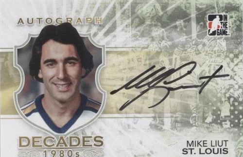 2010-11 In the Game Decades 1980s - Mike Liut #A-MLI