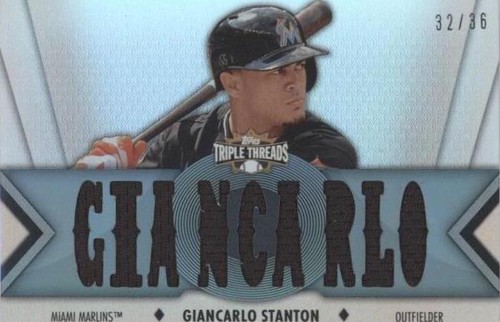 2012 Topps Triple Threads - Giancarlo Stanton #TTR-172