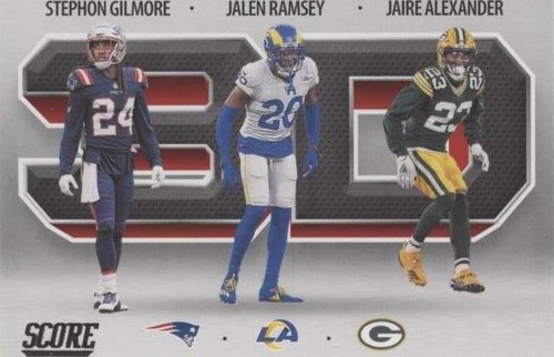 2021 Score Jaire Alexander Jalen Ramsey Stephon Gilmore #3D6