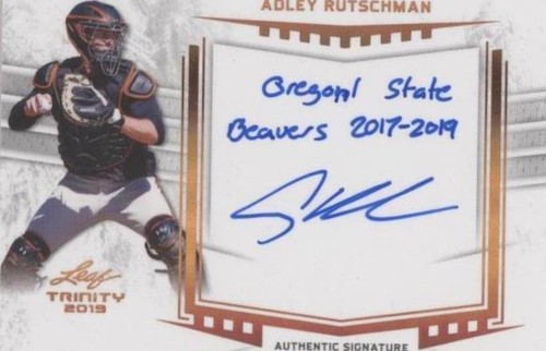 2019 Leaf Trinity - Adley Rutschman #A-AR1