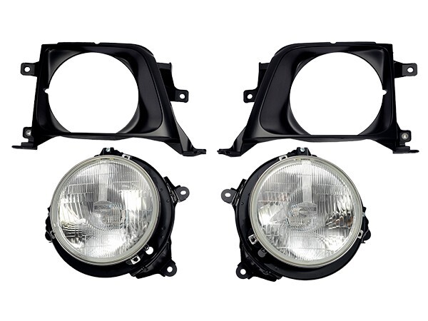 TOYOTA Genuine LAND CRUISER PRADO 90 Round Headlight Lamp LH