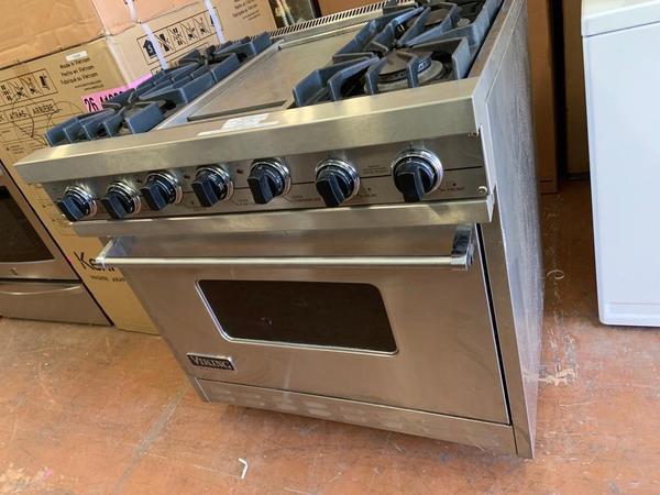 0003589 36” viking professional dual fuel stove