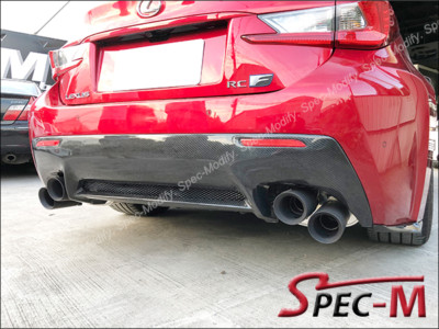 OE Real CF Carbon Fiber Rear Bumper Diffuser for 2015+ LEXUS RCF RC-F