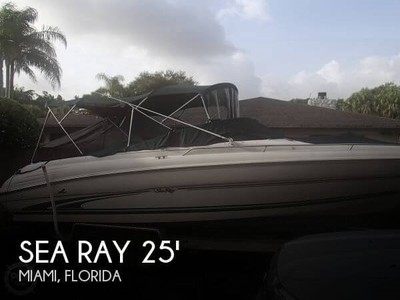 2001 Sea Ray 260 Signature Used