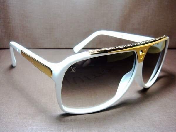 PayPal accepted Louis Vuitton evidence sunglasses white/ gold brand new | in Thetford, Norfolk ...