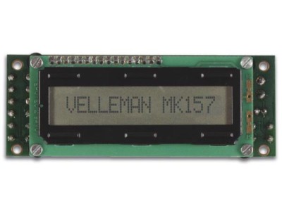 LCD Laufschrift Board Velleman MK157 Bausatz