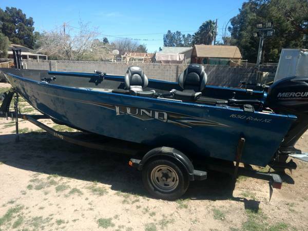 2014 Lund 1650 Rebel Xl , 60 HP Mercury 4 Stroke