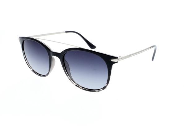HIS POL HPS98101 1 lunettes de soleil pour femmes en plastique rondes noires