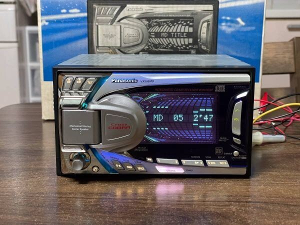 マ*3様 Panasonic CQVX-5500 CD・MDデッキ s-l400.jpg