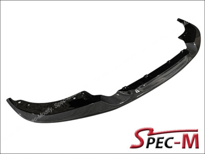 3D Style Carbon Fiber Front Bumper Lip For 2022 BMW G22 G23 G26 w/ M Sport CF
