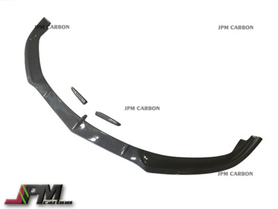 For 2015-2018 W205 C63 C63S AMG Only ED1 Style Carbon Fiber Front Add-on Lip