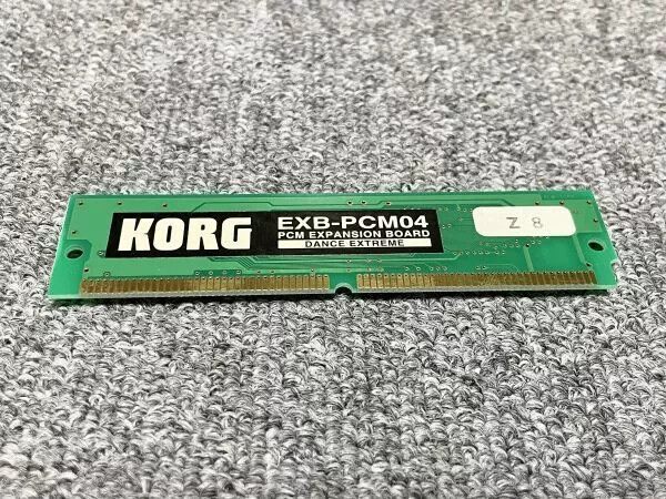 KORG 音源 拡張ボード DANCE EXTREME EXB-PCM04 EXB-PCM04 Korg Dance Extreme PCM Sound Expansion Board for