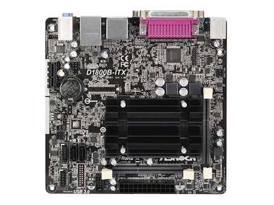 For ASROCK D1800B-ITX motherboard J1800 2*DDR3 16G VGA+DVI M-ITX Tested ok