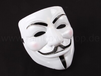 Maske Anonymous Vendetta Guy Fawkes Fasching Occupy