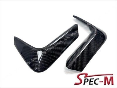 JPM CARBON FIBER REAR BUMPER TRIM COVER Fit For BMW F80 M3 F82 F83 M4