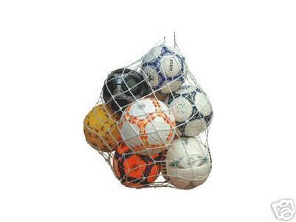 5er Kunststoff Ballnetz Balltragenetz Farbig Neu