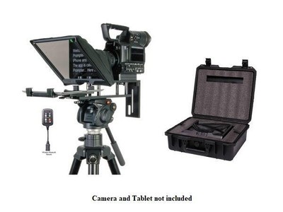 Datavideo TP300 PK TP300-B Prompter/Hard Case Kit (iPad/Android Tablets)