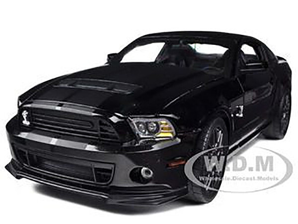 2013 FORD SHELBY COBRA GT500 SVT BLACK 1/18 DIECAST SHELBY C