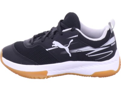 PUMA Varion II Kinder Hallenschuh schwarz-weiß 107342-01