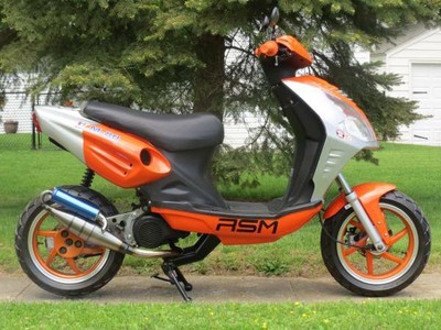 scooters mopeds 49cc (upgraded to 70cc, but NYS Registered as 49cc!)