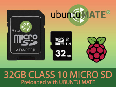 UBUNTU MATE for Raspberry Pi PreLoaded Micro SD