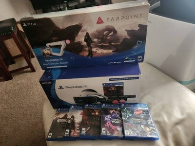 Sony PlayStation VR Farpoint Bundle VR Headset - White