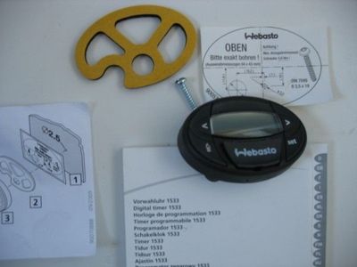 WEBASTO THERMO TOP C DIESEL NIGHT BOAT WATER HEATER OVAL TIMER EBERSPACHER