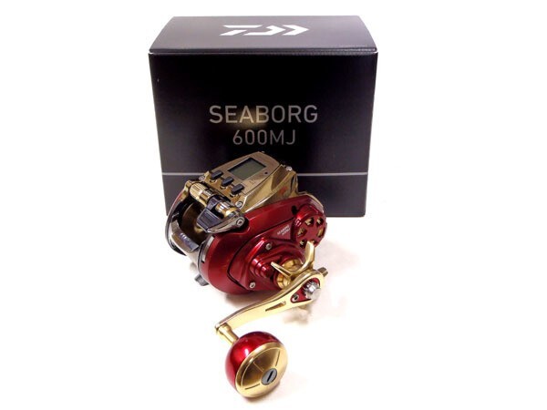 Daiwa 21 Seaborg 600MJ Electric Fishing Reel English Display