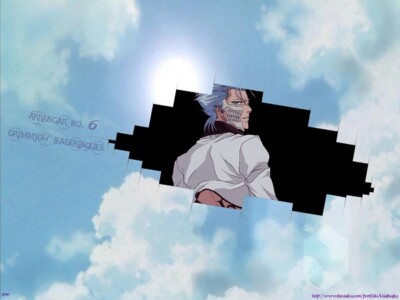 Anime arrancar espada grimmjow jeagerjaques Stitched Gaming Mat Desk