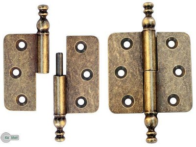 Stilbänder Zierscharniere Möbelband Möbelbänder Links Möbelscharniere A.Messing