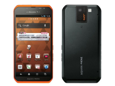 DOCOMO SHARP SH-10D AQUOS PHONE SV ANDROID 4.1 SMARTPHONE