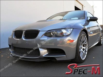 CRT CARBON FIBER FRONT BUMPER LIP SPOILER FOR 08-13 BMW E90 E92 E93 M3