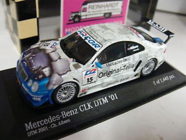 【MINICHAMPS】MERCEDES-BENZ CLK DTM #M1 Mercedes Benz CLK DTM S. Muecke #24 2002 1/43 Minichamps in