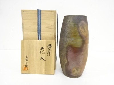 Ys7119844 Bizen Ware Gorobe Eizo Flower Vase Road