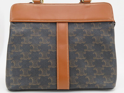 【VIPセール】CELINE 早い者勝ちセール！ Small Cabas バッグ Celine Triomphe Small Cabas De France 2Way Handbag Crossbody