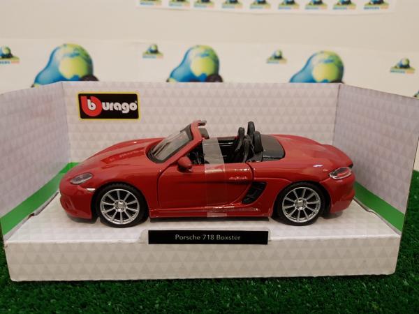 43049 - Porsche 718 Boxster - Burago - 1/32
