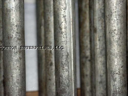1770-1810 American Candle Mold 24 Tin Coated Steel Mold Tubes 1001