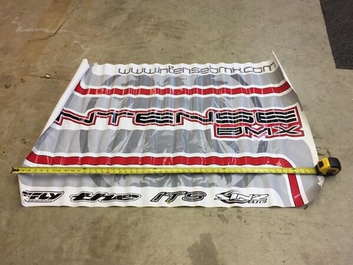Old School BMX Vintage 3 Race Track Banners Redline Hyper Intense