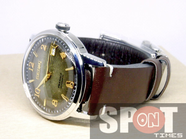 Pre-owned Seiko Presage Cocktail Hojicha 7000pcs Limited Automatic Men's Watch Srpf43j1