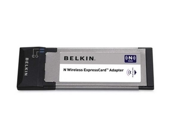 Belkin F5D8073 N Wireless ExpressCard Adapter 802.11N Card 722868630907