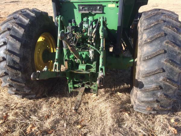 JOHN DEERE 6200 4X4 TRACTOR AND LOADER
