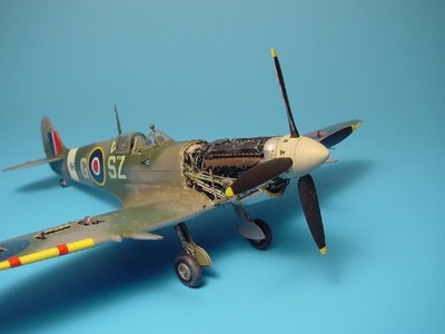 AIRES 4210 Spitfire Mk. IX detail engine set Scale 1/48